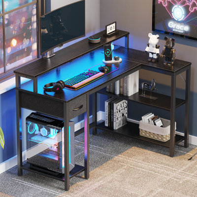 Cable Management Gaming Desks You ll Love Wayfair Canada